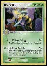 Pokemon Beedrill Holo Rare FireRed & LeafGreen 1/112 HP Holo on eBay