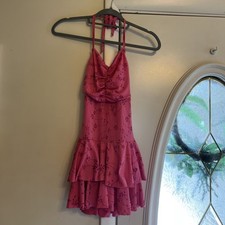 Cute Figure Skating Dress By Dansco- Child Size XL