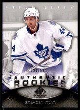 2010-11 SP Game Used #137 Brayden Irwin #/699 Rookie