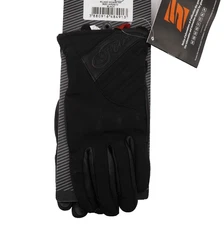 Five 5 Motorcycle Gloves Milano Woman WP Black White Size Large / 10