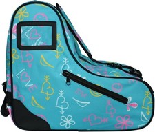 Epic Skates Limited Edition Roller Skate Bag, One Size Blue Graffiti