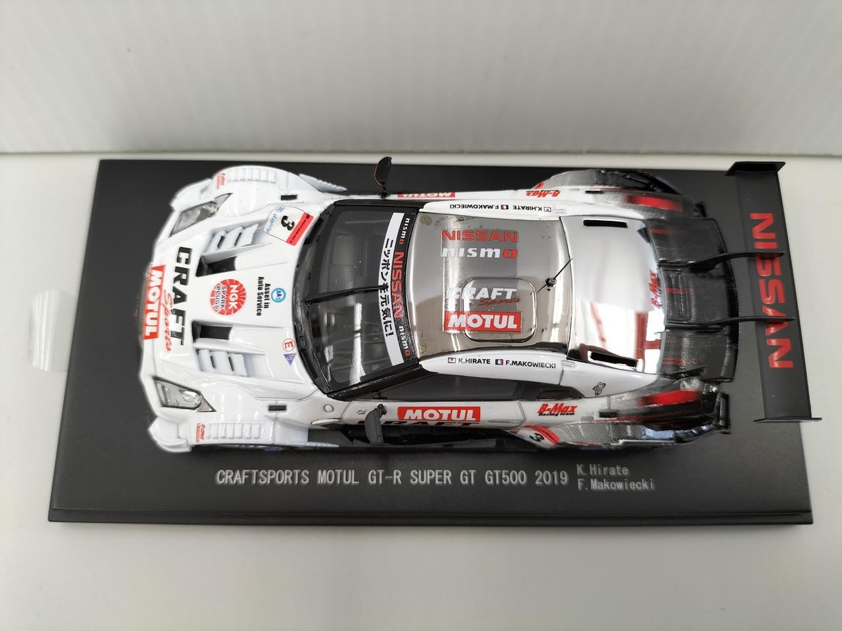 エブロ1/43 2019CRAFTSPORTS MOTUL GT-R No.3 EBBRO 1/43 CRAFTSPORTS MOTUL GT-R No.3 SUPER GT GT500 2019