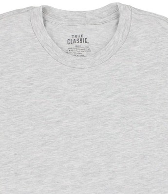 True Classic Men's T-Shirt Short Sleeve Athletic Cut Crew Neck Basics Tee Shirt