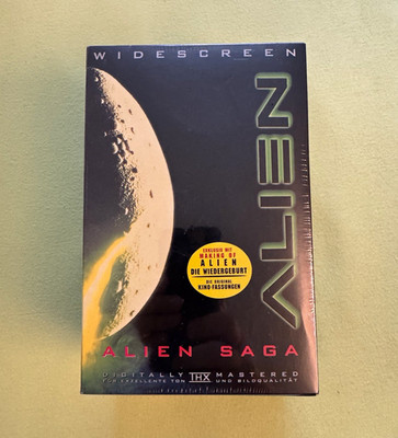 ALIEN SAGA VHS Box-Set (1997) | OVP / NEU & ORIGINAL VERSCHWEISST THX Widescreen
