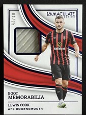 Lewis Cook 2023-24 Panini Immaculate Collection Boot Memorabilia Jersey /25