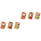 6 Pairs  Christmas Hairpins Cartoon Hairpins Hair Ornament Children Headwear