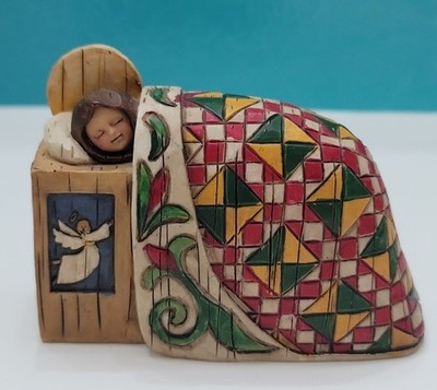 Jim Shore Heartwood Creek Baby Jesus,  Joy To The World The Lord has Come