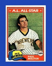 1981 Topps Set-Break #300 Paul Molitor NR-MINT *GMCARDS*