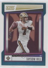 2022 Score Die-Cut 5/10 Taysom Hill #57 0c3