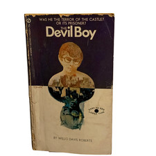 The Devil Boy Willo Davis Roberts Signet Gothic Paperback Large Type