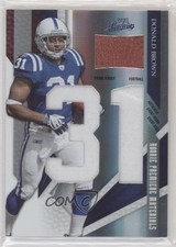 2009 Playoff Absolute Memorabilia 4/10 Donald Brown #213 i5f