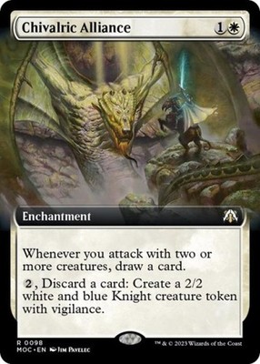 Chivalric Alliance (Extended Art) - Near Mint MTG