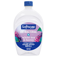 Softsoap Antibacterial Liquid Hand Soap Refill - White Tea & Berry - 50 fl oz 0.50 per fl oz