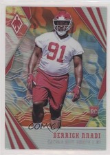 2018 Panini Phoenix Rookies Color Burst Derrick Nnadi #165 s3g