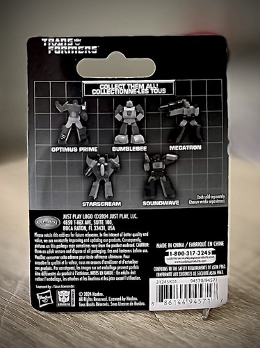STARSCREAM Hasbro TRANSFORMERS Mattel Micro Collection Figurine Card SEALED - Picture 4 of 4