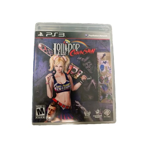 Lollypop Chainsaw with manual playstation 3 ps3 great condition