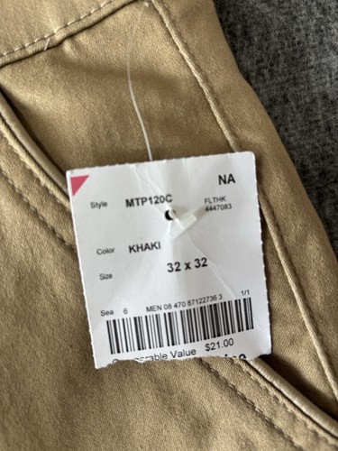Jeans uomo Benjamin nero slim fit dritto taglia 32X32 nuovo con etichetta colore kaki preppy - Foto 10 di 13
