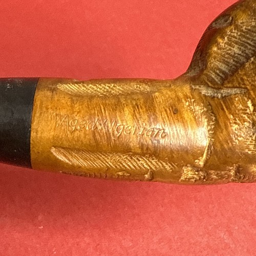 GREENWICH HOUSE Antique Aged Algerian Briar USA Made Rare Vintage Tobacco Pipe - Picture 3 of 7