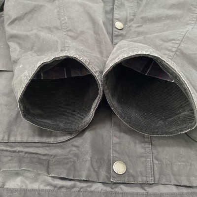 Barbour×Pilgrim Surf+Supply HOODED COAT Barbour Pilgrim Surf Supply Hooded Coat Black Size 38 US 8