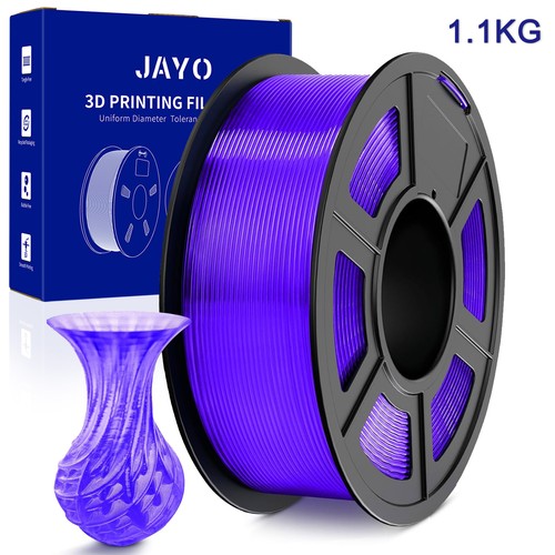 JAYO 3D Filament 1,1kg PLA Classic Matt PETG SILK PLA+ ABS 1,75MM Nicht spröde - Bild 259 von 259