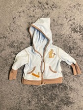 Disney Baby Winnie the Pooh Tigger Blue Zip-Up Hoodie, Size 0/3 Months