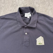 Lacoste Polo Shirt Men XL EU 6 Royal Blue Regular Fit Short Sleeve Unisex