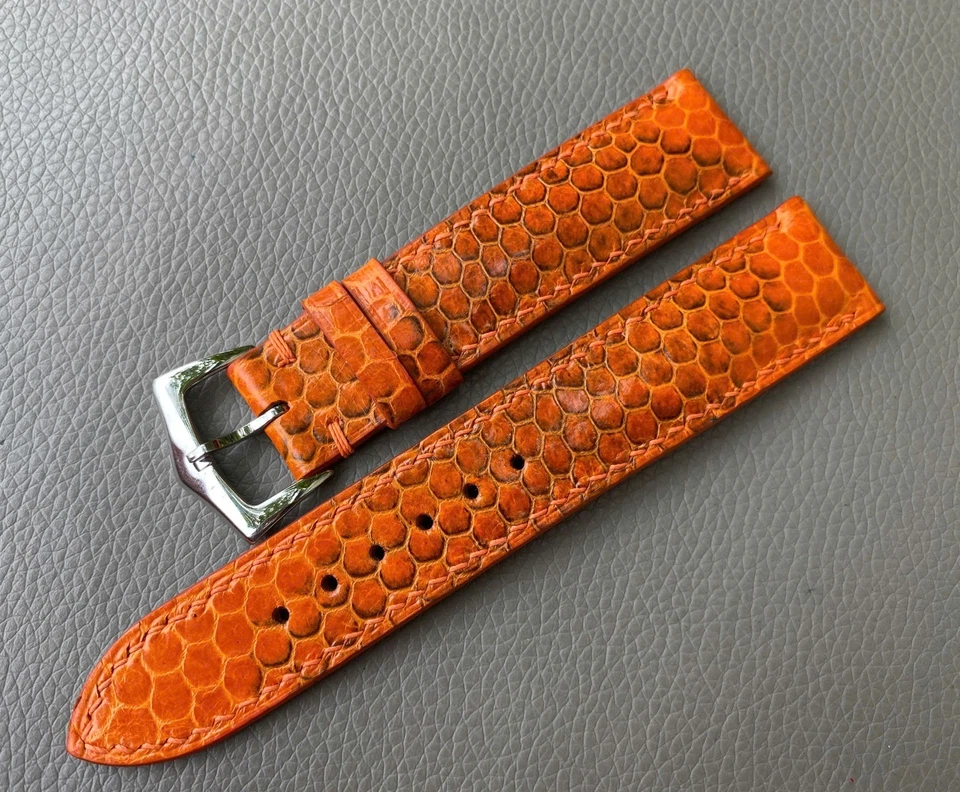 正品蛇皮表带 尺寸 10...161 7 18 19 20 21 22 23 24 25 26 毫米 — 第 3/4 张图片