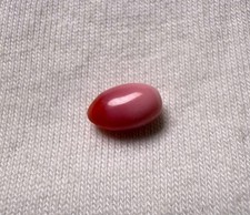 1.1 Natural Queen Conch Pearl With Two Gradient Pink Color, Flame And Tear Shape