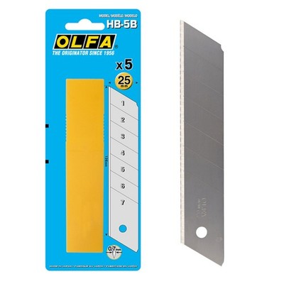 OLFA 25 mm Klingen 5er Pack