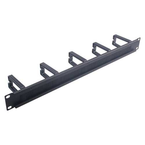 1U 19--Rack à Cinq Anneaux, Cadre Wire Manager Amovible, 1 Pièce F6O9 - Photo 10/10