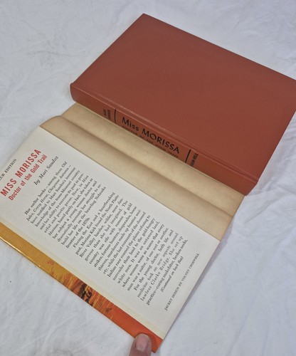 Miss Morissa Doctor of the Gold Trail by Mari Sandoz 1955 Western Novel HC DJ - Picture 3 of 12