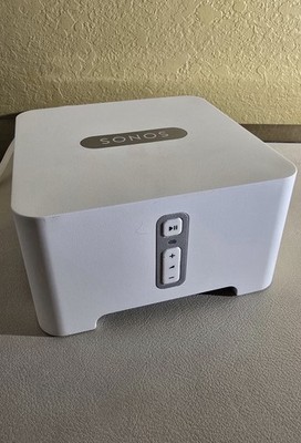 Sonos CONNECT ZP90 Digital Amplifier 2 Channel White RCA Optical Outputs