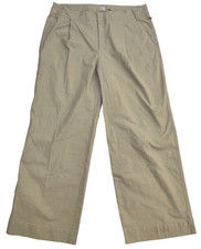 Target A New Day Khaki Wide Leg Pleated Dress Pants Womens Size 18 Trousers Work