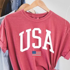 USA Flag Shirt, 4th of July Shirt, Big USA Tshirt, USA Shirt, Usa Flag Tee, Usa