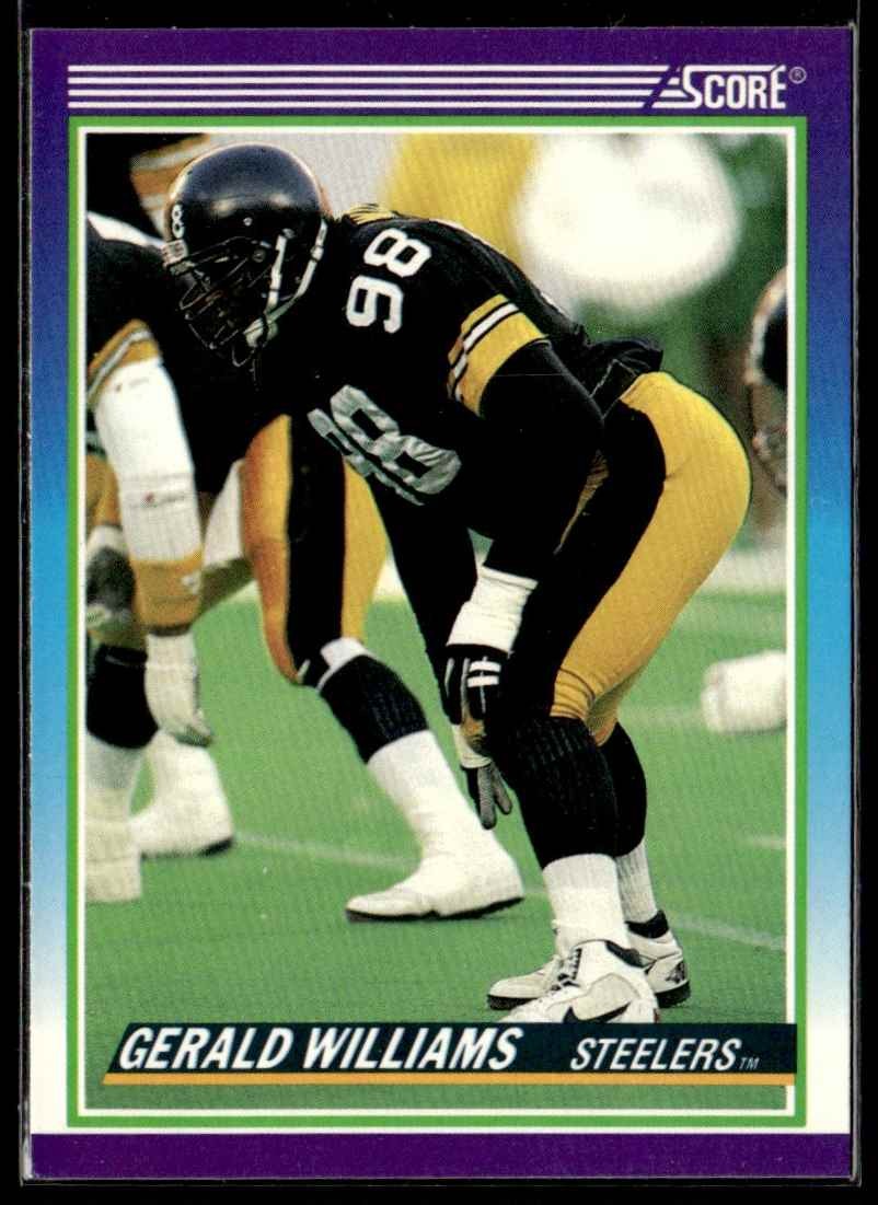 1990 SCORE GERALD WILLIAMS #517 RC PITTSBURGH STEELERS 3232
