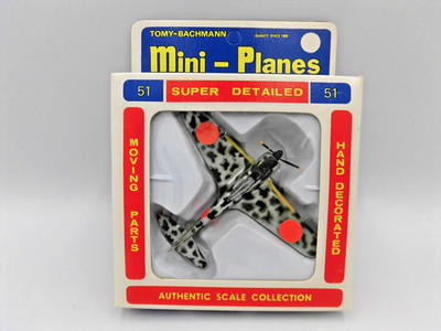 Aircraft model Tomy Bachmann Mini Planes Nakajima Ki-43-2 Hayabusa 1:130 No51 2