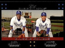 2007 Topps Andres Blanco/Angel Berroa Kansas City Royals #659
