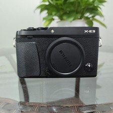 Fujifilm Fuji X-E3 24.3MP Mirrorless Digital Camera Body Only W/Battery English
