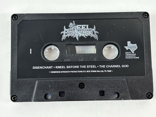 Steel Bearing Hand S/T & Promo Cassette Tape Lot Dallas Texas Thrash Death Metal - Picture 5 of 9