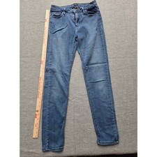 Just Black Denim Womens Size 28 Skinny Jeans Medium Wash Blue Made in USA