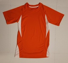 Champro Youth Baseball Jersey Large Orange And White