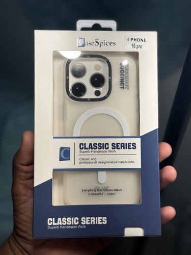 White Matte Case Spices I Phone 16 Pro Hülle - Bild 4 von 5