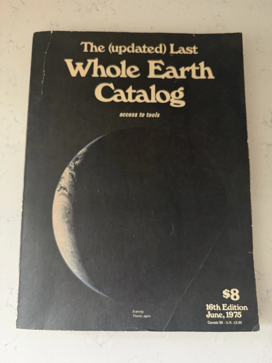 Whole Earth Catalog In Antiquarian & Collectible Books for sale - eBay