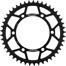Supersprox [RFE-499-45-BLK] Rear Steel Sprocket 45T Black
