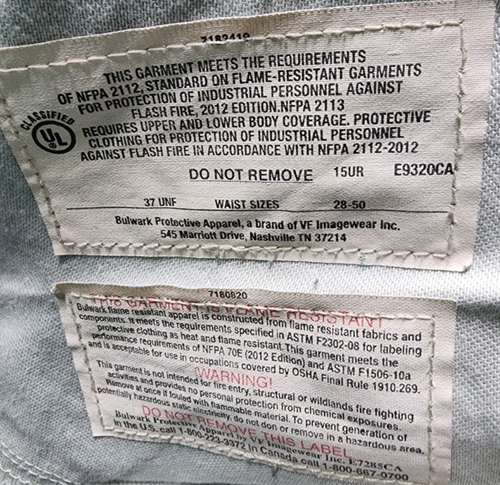 Pantalones de mezclilla Bulwark FR talla 38x30 (real-37x29,5) ¡USADOS EN EXCELENTE ESTADO!! - Imagen 3 de 8
