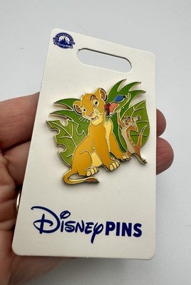 Disney Parks The Lion King Simba & Timon Grubs OE Pin New 2023