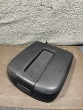 07-13 Silverado Sierra Tahoe Yukon Center Console Lid Arm Rest Black Leather Oem