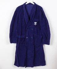 Vintage 40s 50s US Military Convalescent Corduroy Medical Robe