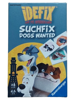 Ravensburger Idefix Suchfix Dogs Wanted Brettspiel Kinder Gunter Baars