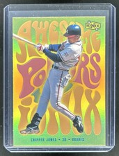2000 Upper Deck Ionix Chipper Jones Awesome Powers #AP5 Braves
